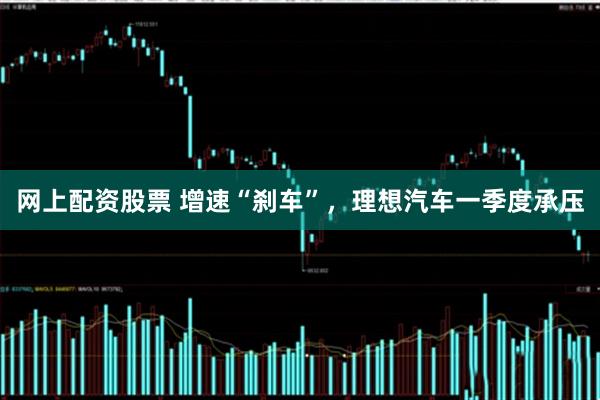 网上配资股票 增速“刹车”，理想汽车一季度承压